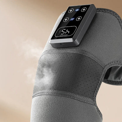 New Household Smart Electric Heating Knee Massager Adjustable Heat Levels for Warm Massage Pain Relief and Muscle Relaxation